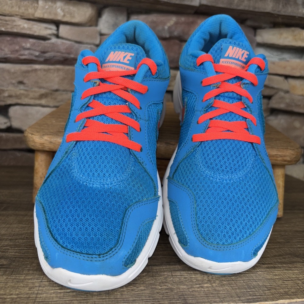Nike Womens Flex Experience RN 2 599548-400 Blue Running Shoes Sneakers Size 8.5